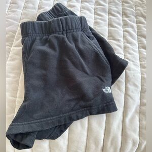 black north face shorts